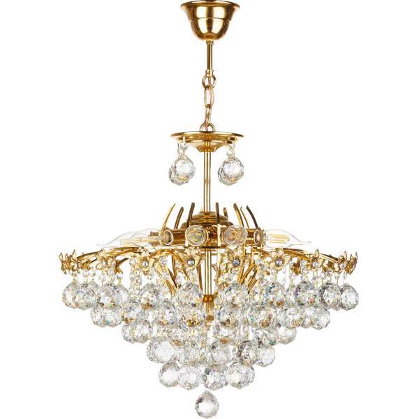 لوستر چشمه نور 10 شعله کد C2814/50G، Cheshmeh Noor C 2814/50G Ten Flames Chandelier