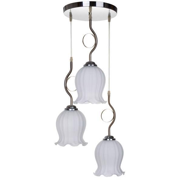 چراغ آویز چشمه نور 3 شعله کد 1263/3H، Cheshmeh Noor 1263/3H Three Branch Hanging Lamp