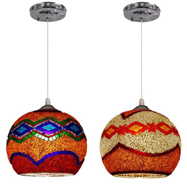 چراغ آویز دیلایت 1 شعله کد DEL31/40-250 بسته 2 عددی، Delight DEL31/40-250 One Branch Hanging Light Pack Of 2