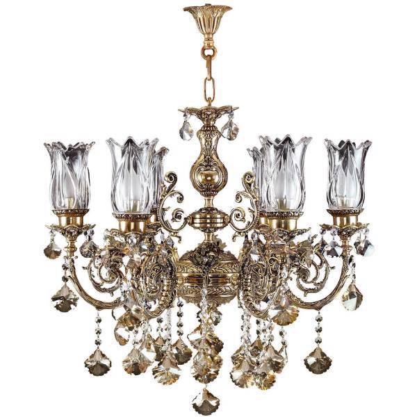 لوستر چشمه نور 8 شعله کدC2504/8، Cheshmeh Noor C2504/8 Eight Flames Chandelier