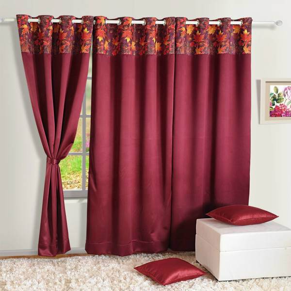 پرده سیلک ضد نور ساوایام هند مدل CU BOC L 2005 ارتفاع 280 سانتی متر، Swayam CU BOC L 2005 Curtain 280cm