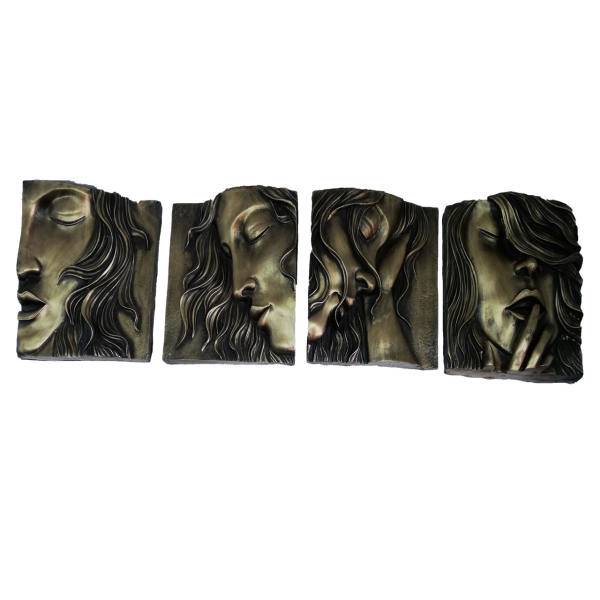 تابلو 4 تکه ریما کالا طرح رخ همراه با هدیه