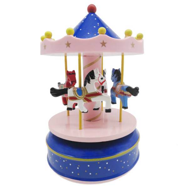 ماکت موزیکال کیدتونز طرح چرخ و فلک کد 5-KDT-048، Kidtunse Carousel KDT-048- 5 Musical Maquette