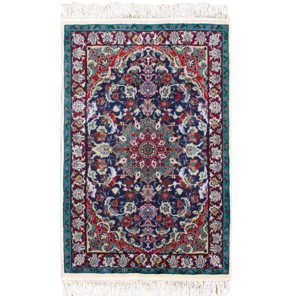 فرش دستباف یک متری گالری سلام کد182048 طرح لچک ترنج، Esfahan Persian Carpet