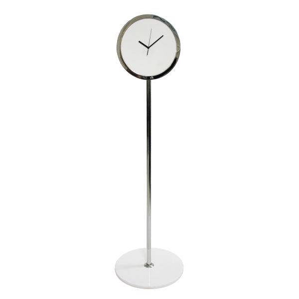 ساعت ایستاده یگانتا مدل Granit سفید، YEGANTA Stand Clock White Granit