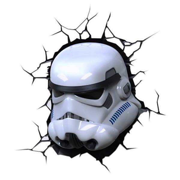 چراغ دیواری تری دی لایت اف ایکس مدل Stormtrooper، 3D Light FX Stormtrooper Wall Lamp