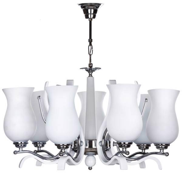 لوستر چشمه نور 7 شعله کد 828WT، Cheshmeh Noor Seven Branches 828WT Chandelier