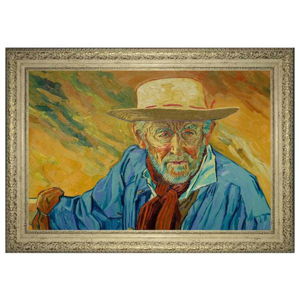 تابلو گالری هنری پیکاسو طرح مرد سالخورده اثر ونگوگ
