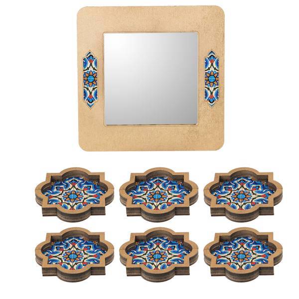 مجموعه ظروف هفت سین 7 پارچه گره کد 2-9671، Gereh 9671-2 Haft Seen Set 7 Pcs