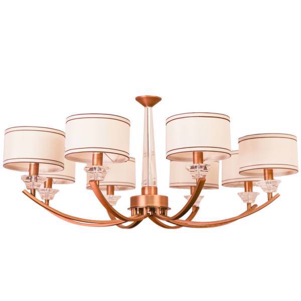 لوستر مجلل 8 شعله کد8/ 82001، Mojalal 82001/8 eight Flames Chandelier