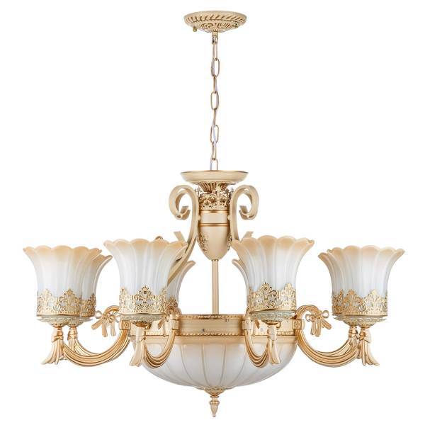 لوستر چشمه نور11 شعله کدS3328/8_3، Cheshmeh Noor S3328/8_3 Eleven Flames Ceiling Chandelier