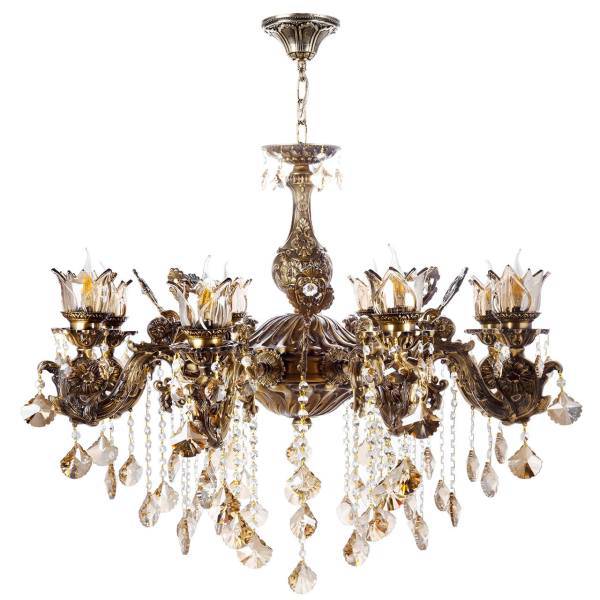 لوستر چشمه نور6 شعله کد M3504/6A، Cheshmeh Noor M3504/6A Six flames Chandelier