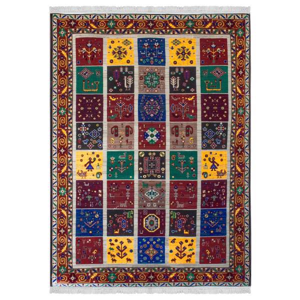 فرش ماشینی ریما کد BC5010 زمینه الوان