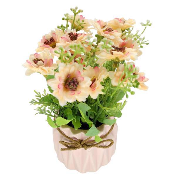 گلدان به همراه گل مصنوعی کیدتونز کد KGG-012-1، Kidtunes KGG-012-1 Flower And Pot