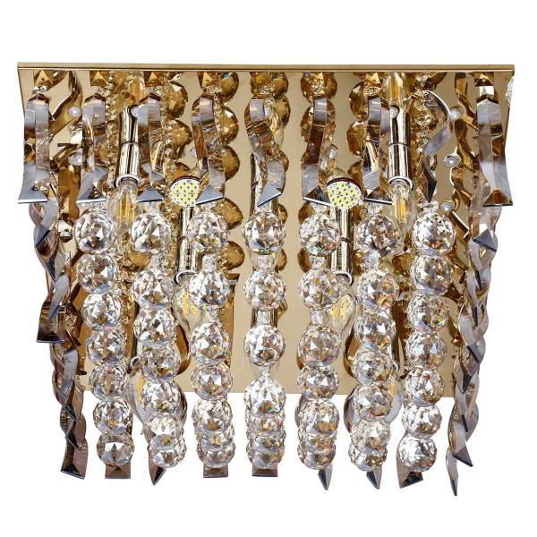 لوستر سقفی چشمه نور کد A6638/50-50-S، Cheshmeh Noor A6638/50-50-S Ceiling Chandelier