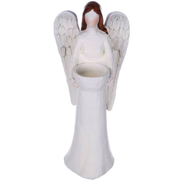 مجسمه روشا مدل فرشته شمعدان
