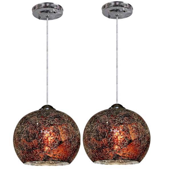 چراغ آویز دیلایت 1 شعله کد DEL03-250 بسته 2 عددی، Delight DEL03-250 One Branch Hanging Lamp Pack Of 2