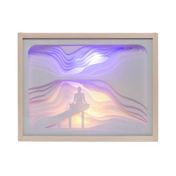 چراغ خواب رومیزی فرانا مدل یوگا سایز متوسط