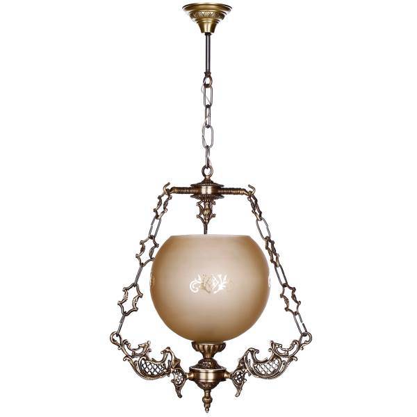 چراغ آویز چشمه نور 1 شعله کد 2733/1H -A، Cheshmeh Noor C2733/1H- A One Branches Hanging Lamp