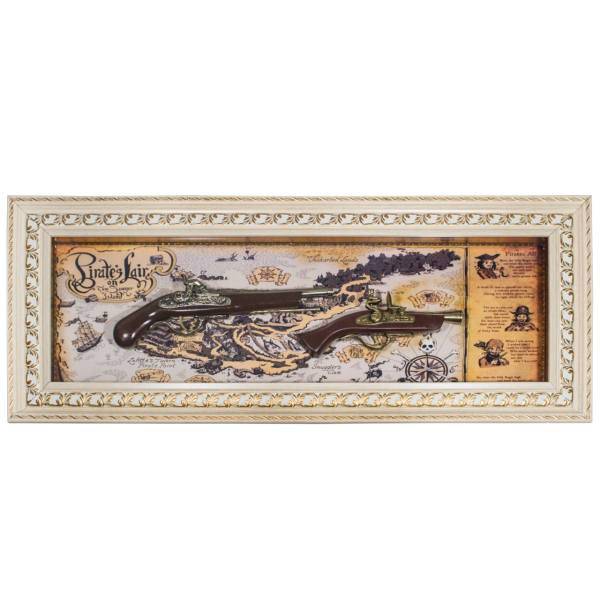 تابلو تپانچه طرح Pirates کد AL-70022