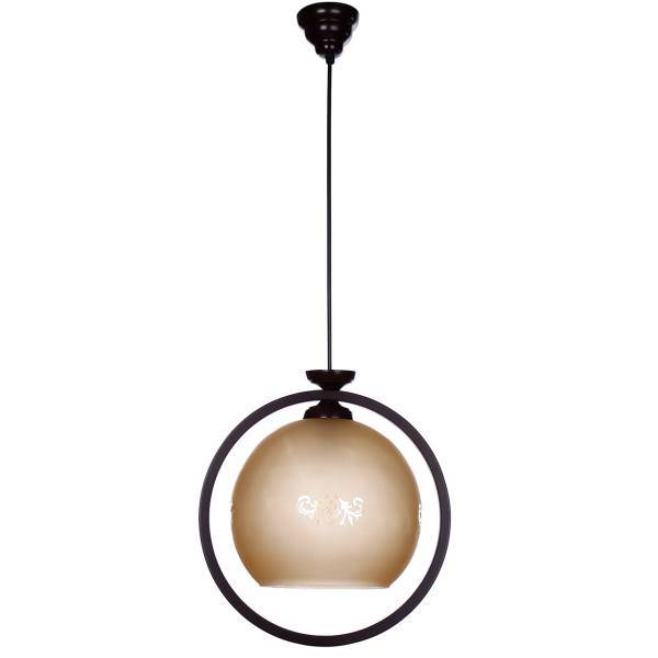 چراغ آویز چشمه نور 1 شعله کد G520/1H، Cheshmeh Noor 520/1H One Branch Hanging Lamp