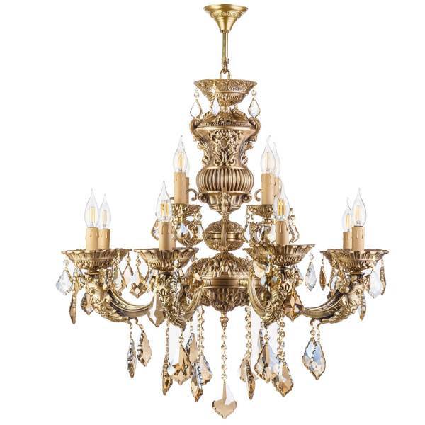 لوستر چشمه نور 12 شعله کد C2751/8_4، Cheshmeh Noor C2751/8_4 Twelve Flames Chandelier