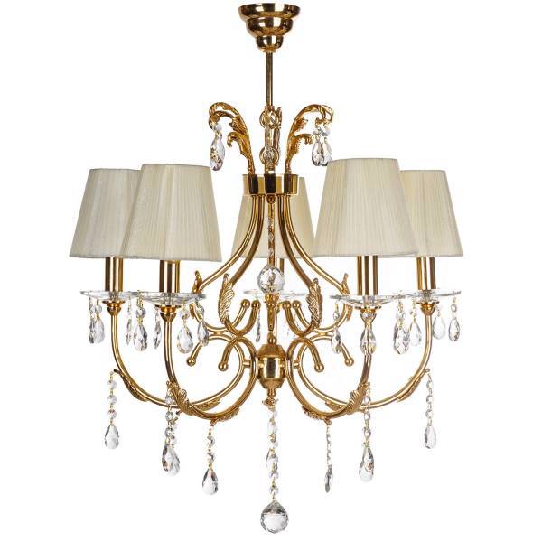 لوستر چشمه نور 5 شعله کد 860، Cheshmeh Noor Five Branches 860 Chandelier