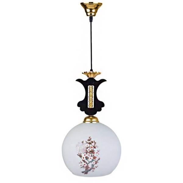 چراغ آویز چشمه نور تک شعله کد G582/1H، Cheshmeh Noor G582/1H One Flame Hanging Lamp