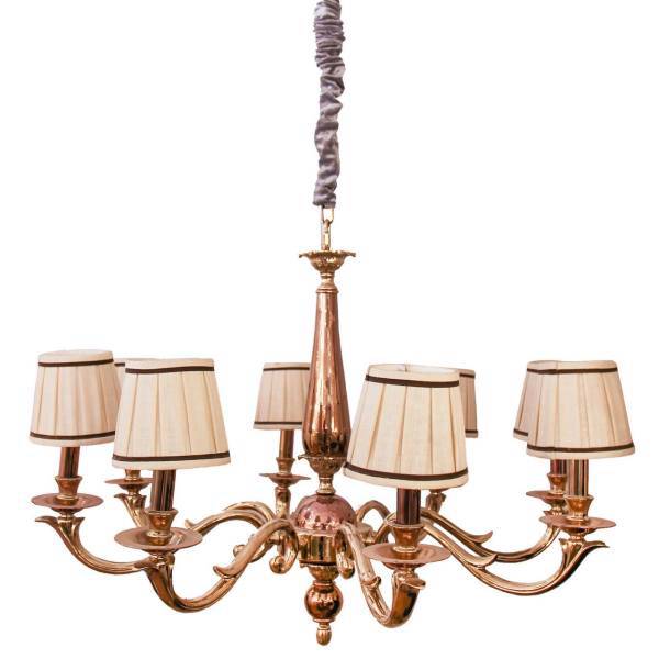 لوستر مجلل8 شعله کد58211/8، Mojalal 58211/8 eight Flames Chandelier