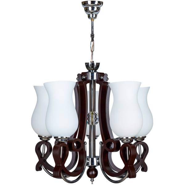 لوستر چشمه نور 5 شعله کد831، Cheshmeh Noor Five Branches 831 Chandelier