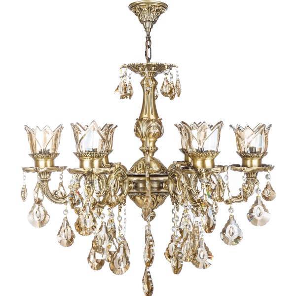 لوستر چشمه نور 6 شعله کد S3543/6، Cheshmeh Noor S3543/6 Six Flames Chandelier