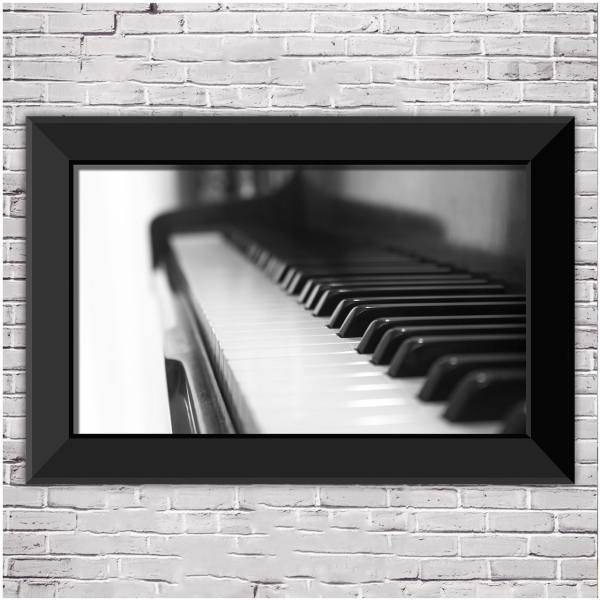 تابلو شاسی چوبی دکوگراف مدل Piano کد 315 سایز 60x40 سانتی متر، DecoGraph Piano 315 Wood Chassis Size 60x40 Cm
