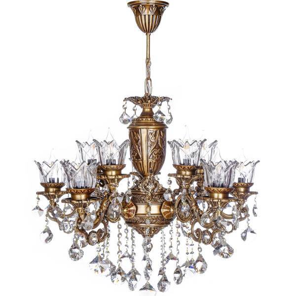 لوستر چشمه نور 12 شعله کد S3546/6، Cheshmeh Noor S3546/6 Twelve Flames Chandelier