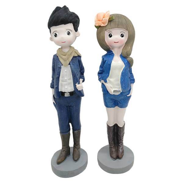 مجسمه کیدتونز کدKDM-047-2 مجموعه دو عددی، Kidtunse KDM-047-2 Statue Set 2 Pcs