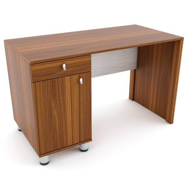 میز اداری فـوفل مدل E104 L140 D رنگ G1، Fuffel E104 L140 D-G1 Office Desk