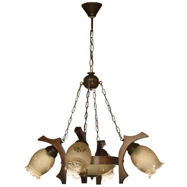 لوستر دیلایت 4 شعله مدل Orkide-4CH، Delight Orkide-4CH Four Branches Chandelier