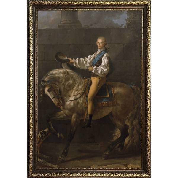 تابلو گالری هنری پیکاسو طرح پرتره کنت استانیسلا پواتکی