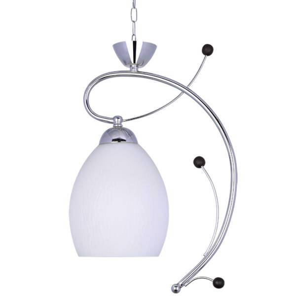 چراغ آویز چشمه نور 1 شعله کد A604، Cheshmeh Noor A604 One Branch Hanging Lamp