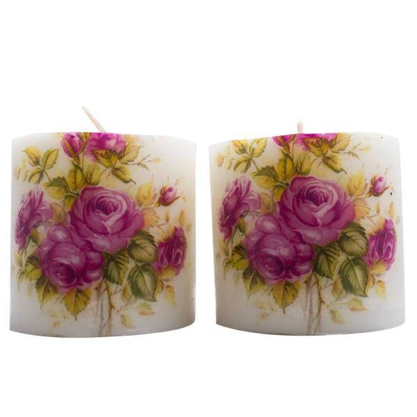 شمع آرت گالری کد A3042 بسته 2 عددی