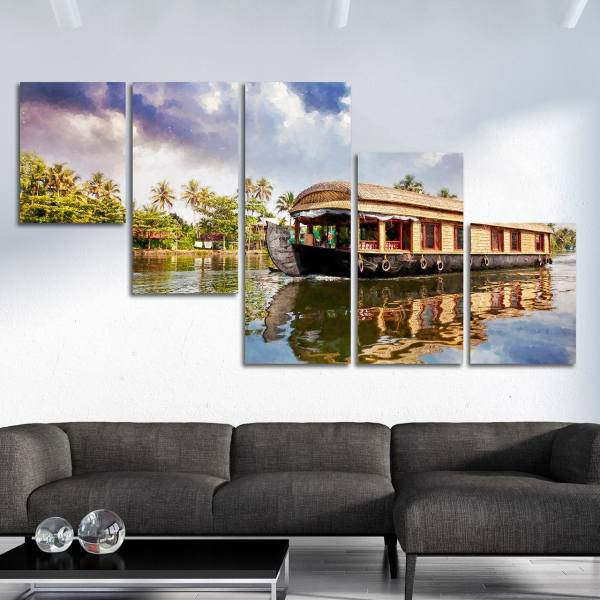 تابلو 5 تکه گالری آفتاب کد TA2801