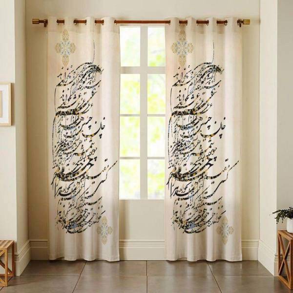 مجموعه دو عددی پرده مینوتو هوم مدل SA-064 ارتفاع 300 سانتی متر، minoto home SA-064 Curtain