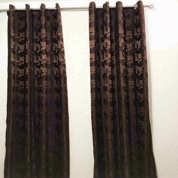 مجموعه دوعددی پرده لیاتکس مدل K01، Liatex K01 Curtain Pack Of 2