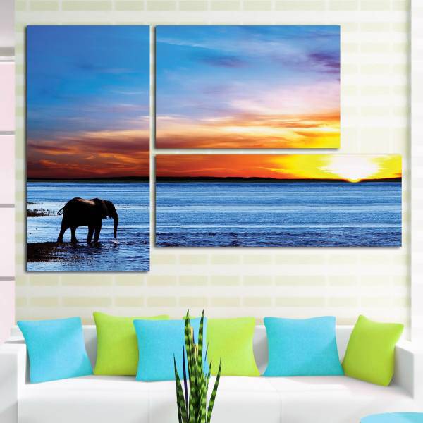 تابلوی دیواری 3 تکه بارمان مدل TA-4604، Barman TA-4604 Tableau 3 Pcs