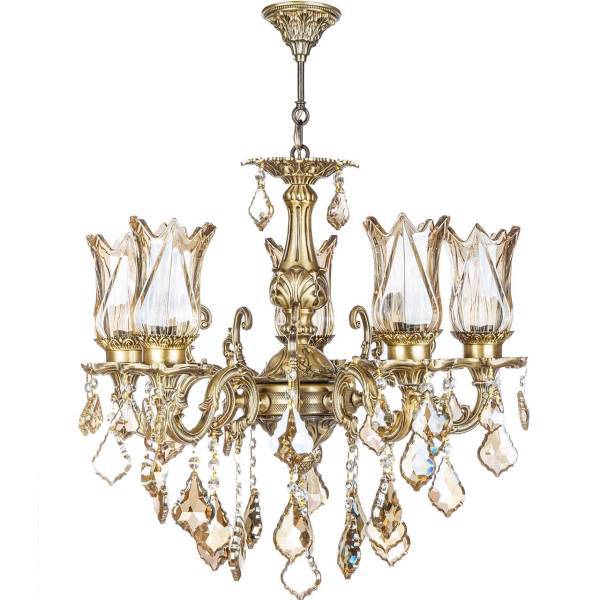 لوستر چشمه نور 5 شعله کد S3543/5، Cheshmeh Noor S3543/5 Five Flames Chandelier