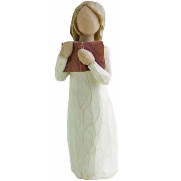 مجسمه ویلو تری مدل عشق به یادگیری، Willow Tree Love Of Learning 26165 Statue