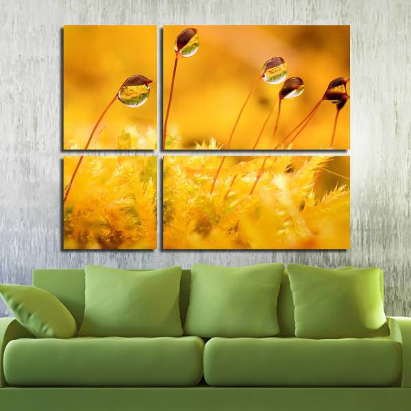 تابلو 4 تکه گالری آفتاب کد TA712