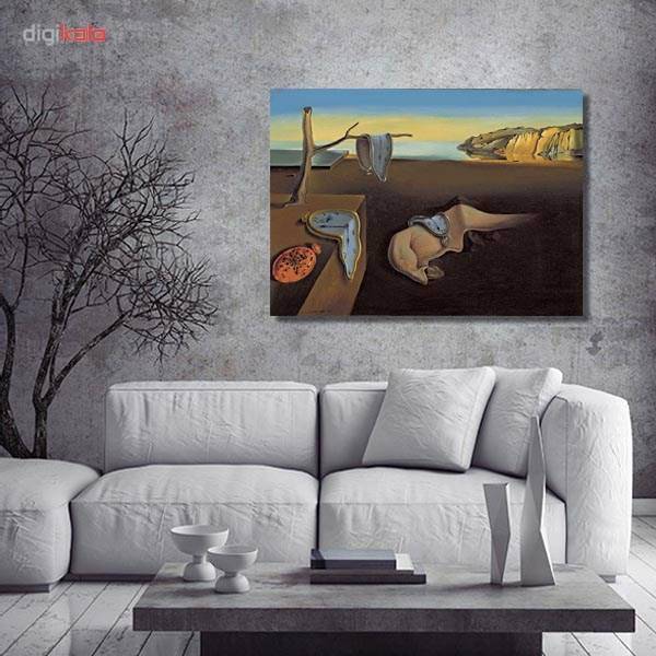 تابلوی گرافیتی طرح The Persistance of Memory سایز 50 × 70، Graffity The Persistance of Memory Chassis 70 x 50