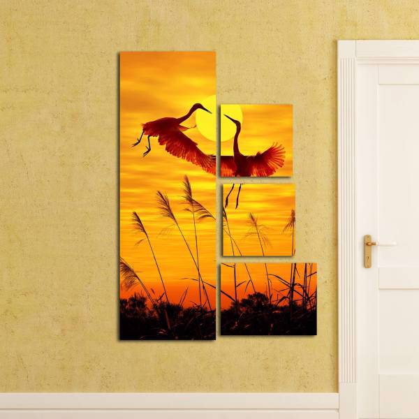 تابلو 4 تکه گالری آفتاب کد TA3601