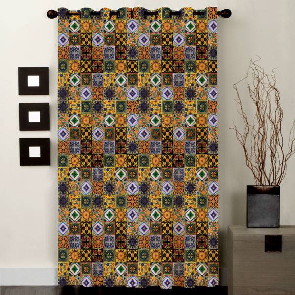 پرده رنس مدل C1-50006 ارتفاع 290 سانتی متر، C1-50006 Curtain 290 cm