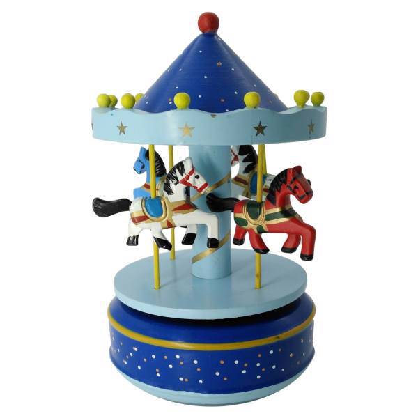 ماکت موزیکال کیدتونز طرح چرخ و فلک کد 10-KDT-048، Kidtunse Carousel KDT-048-10 Musical Maquette